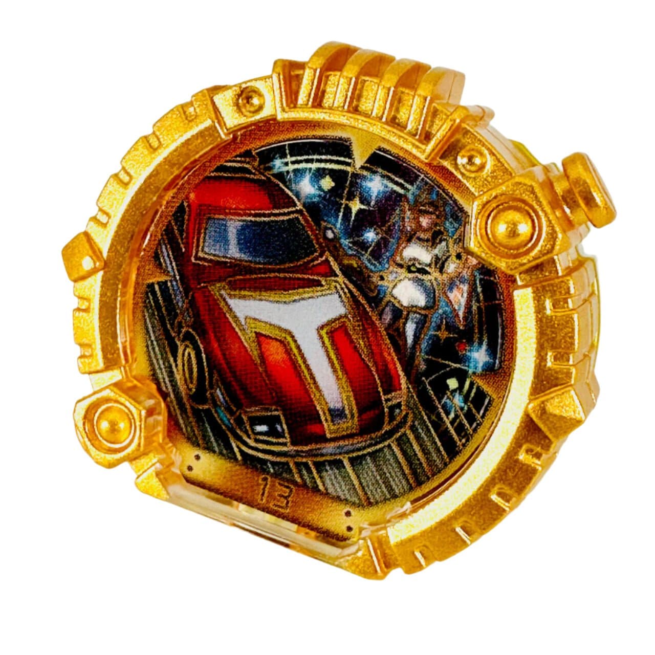 Bandai action fegure [LOOSE] Gozyuger: Capsule Toy Sentai Ring: Turbo Ranger