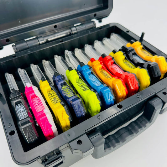 Bandai Sound Toy [LOOSE] Kamen Rider Ex-Aid: DX Rider Gashat Case & Random DX Gashat Set of Eleven