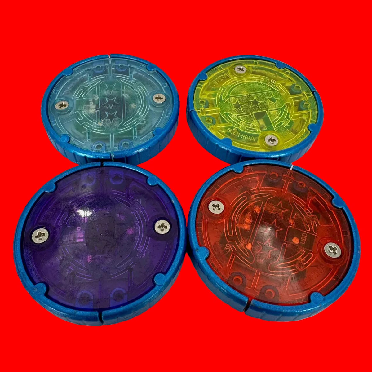 Bandai toy belt [LOOSE] Kamen Rider OOO: Capsule Toy Rider Medal Assorted Set – 48 Medals Including 4 Den-O Imagin Medals