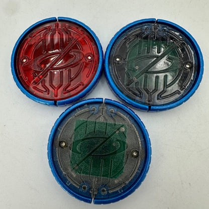Bandai toy belt [LOOSE] Kamen Rider OOO: Capsule Toy Rider Medal Assorted Set – 48 Medals Including 4 Den-O Imagin Medals