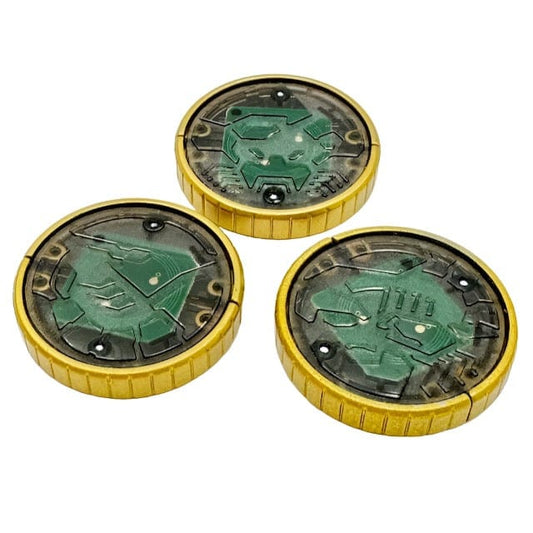 [LOOSE] Kamen Rider OOO: DX Ebi-Kani-Sasori Core Medal Set | CSTOYS INTERNATIONAL