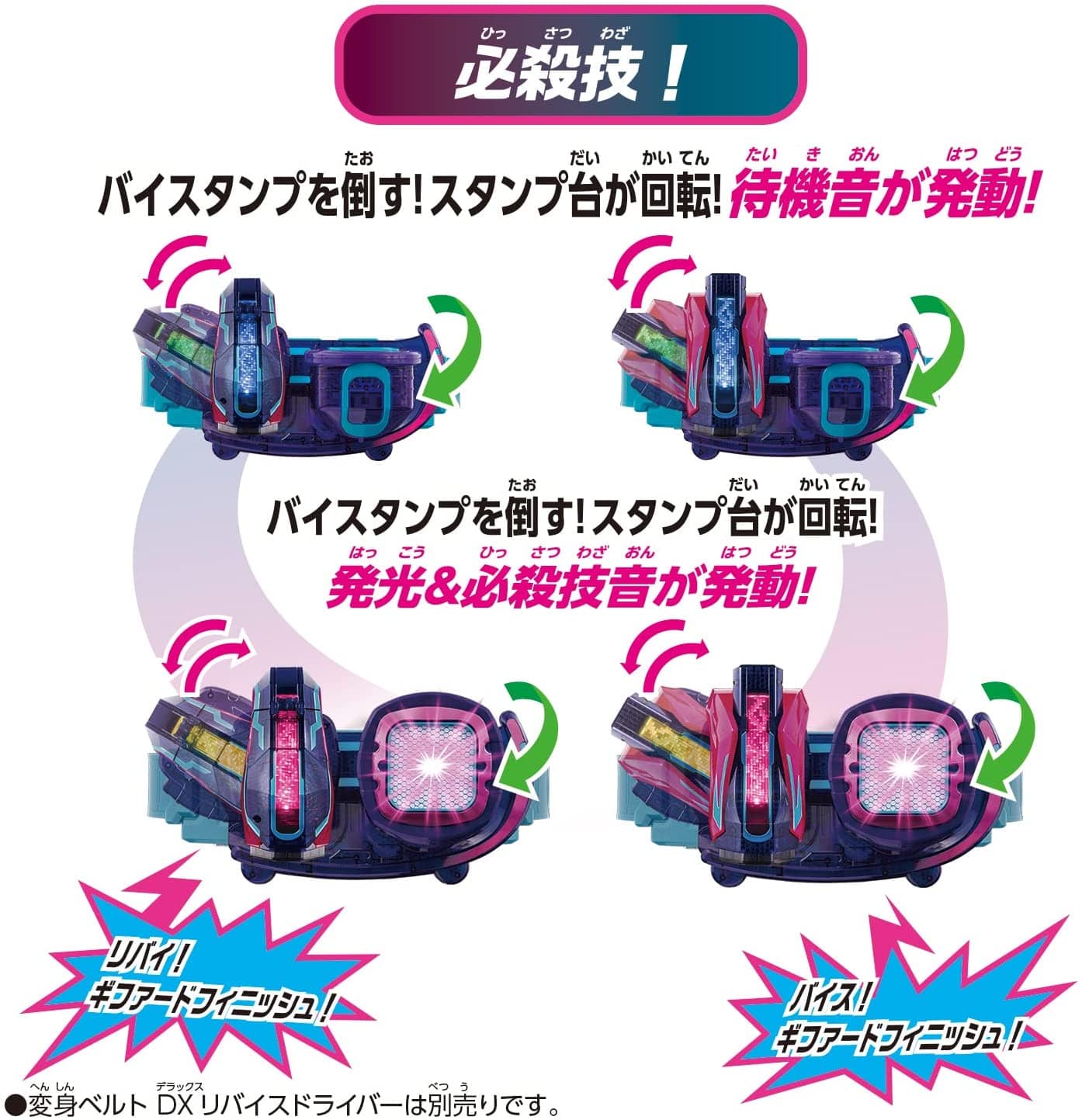 Bandai Sound Toy [LOOSE] Kamen Rider Revice: DX Giffard Rex Vistamp