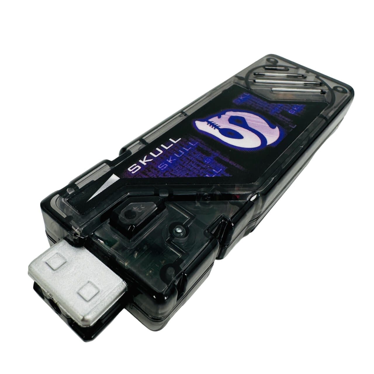 Bandai toy gun [LOOSE] Kamen Rider W / Double: DX Skull Magnum with Skull Memory