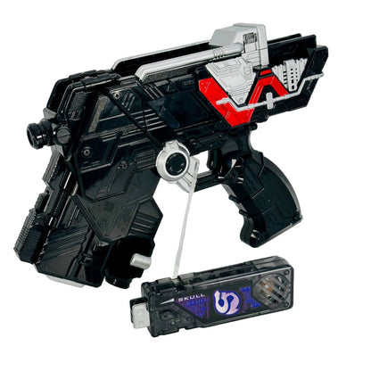 Bandai toy gun [LOOSE] Kamen Rider W / Double: DX Skull Magnum with Skull Memory