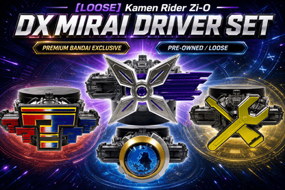 Bandai toy belt [LOOSE] Kamen Rider Zi-O: DX Mirai Driver Set