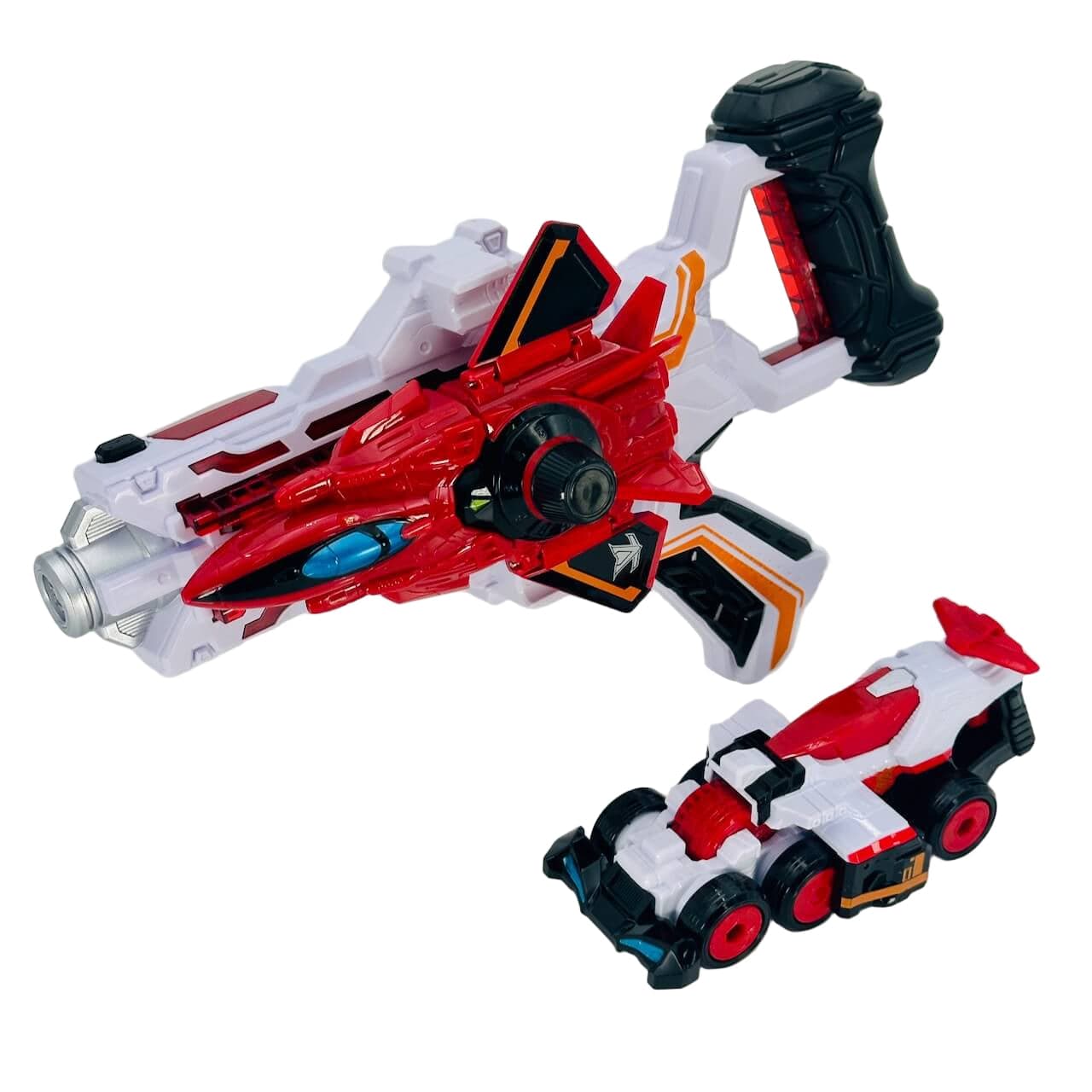 Bandai toy morpher [LOOSE] Lupinranger vs. Patranger: DX VS Changer -Lupin Red & Pattern Ichigo Set-