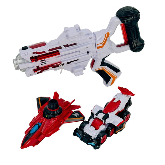 Bandai toy morpher [LOOSE] Lupinranger vs. Patranger: DX VS Changer -Lupin Red & Pattern Ichigo Set-