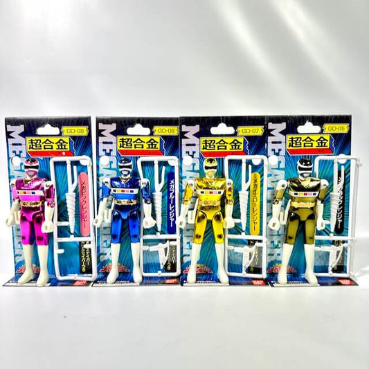 [LOOSE] Megaranger: Chogokin Figure Set of Four (4.5 inch, Missing Mega Red Ranger) | CSTOYS INTERNATIONAL