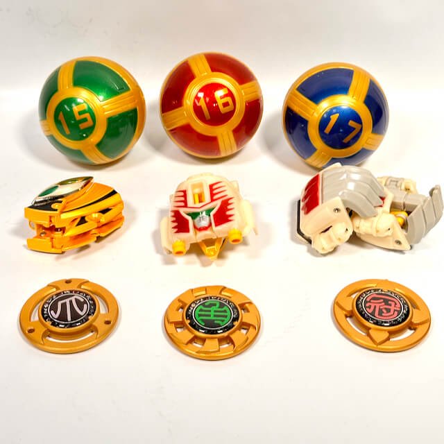 [LOOSE] Ninpuu Sentai Hurricanger: Karakuri Ball Series No.15-16-17: Tri-Condor | CSTOYS INTERNATIONAL
