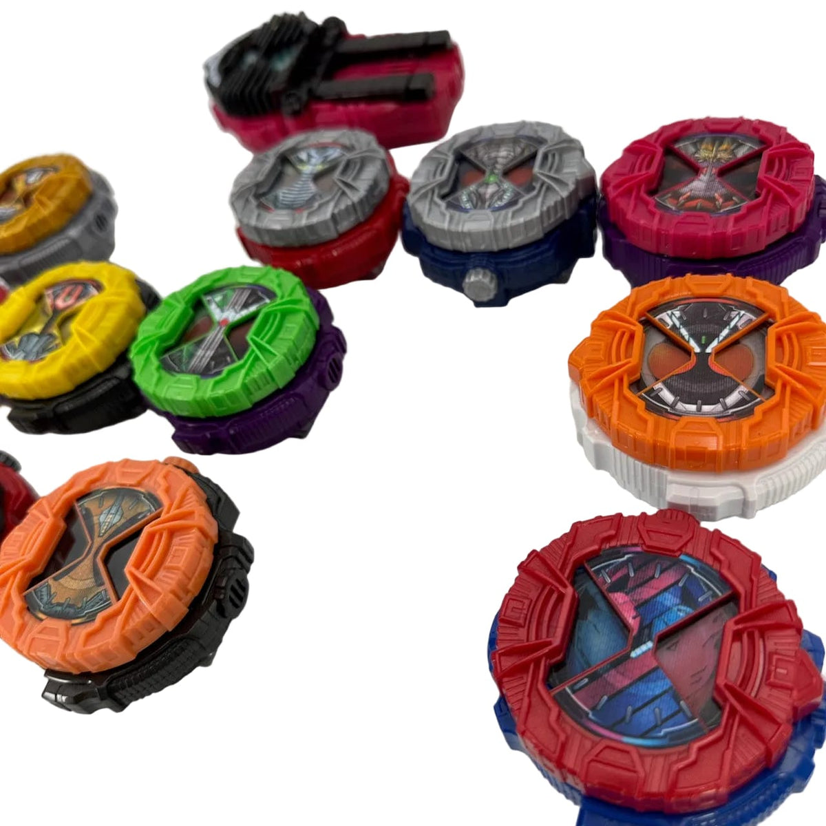 Bandai Ride Watch Default [LOOSE & PRE-OWNED] Kamen Rider Zi-O: DX Ride Watch Daizer + 2 Expansion Kits & 16 DX Ride Watches