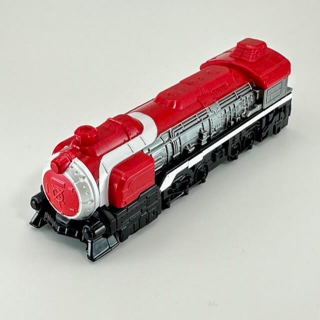 [LOOSE] Ressha Sentai ToQger: Red Ressha "Shuppatsu Shinko (Depature, proceed)" Ver. (Promotional Item) | CSTOYS INTERNATIONAL