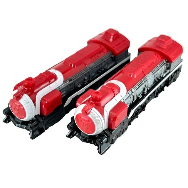 [LOOSE] Ressha Sentai ToQger: Red Ressha "Shuppatsu Shinko (Depature, proceed)" Ver. (Promotional Item) | CSTOYS INTERNATIONAL