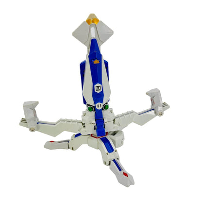 Bandai megazord [LOOSE] Shinkenger: DX Ika Origami (Top Gold Paint Worn, Restorable)
