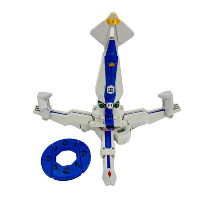 Bandai megazord [LOOSE] Shinkenger: DX Ika Origami (Top Gold Paint Worn, Restorable)