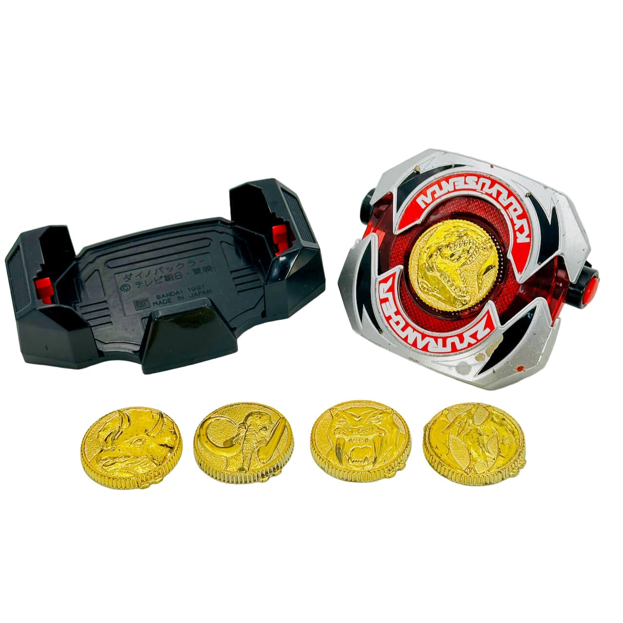 Bandai toy morpher [LOOSE] Zyuranger: DX Dino Buckler (1991 ver.)