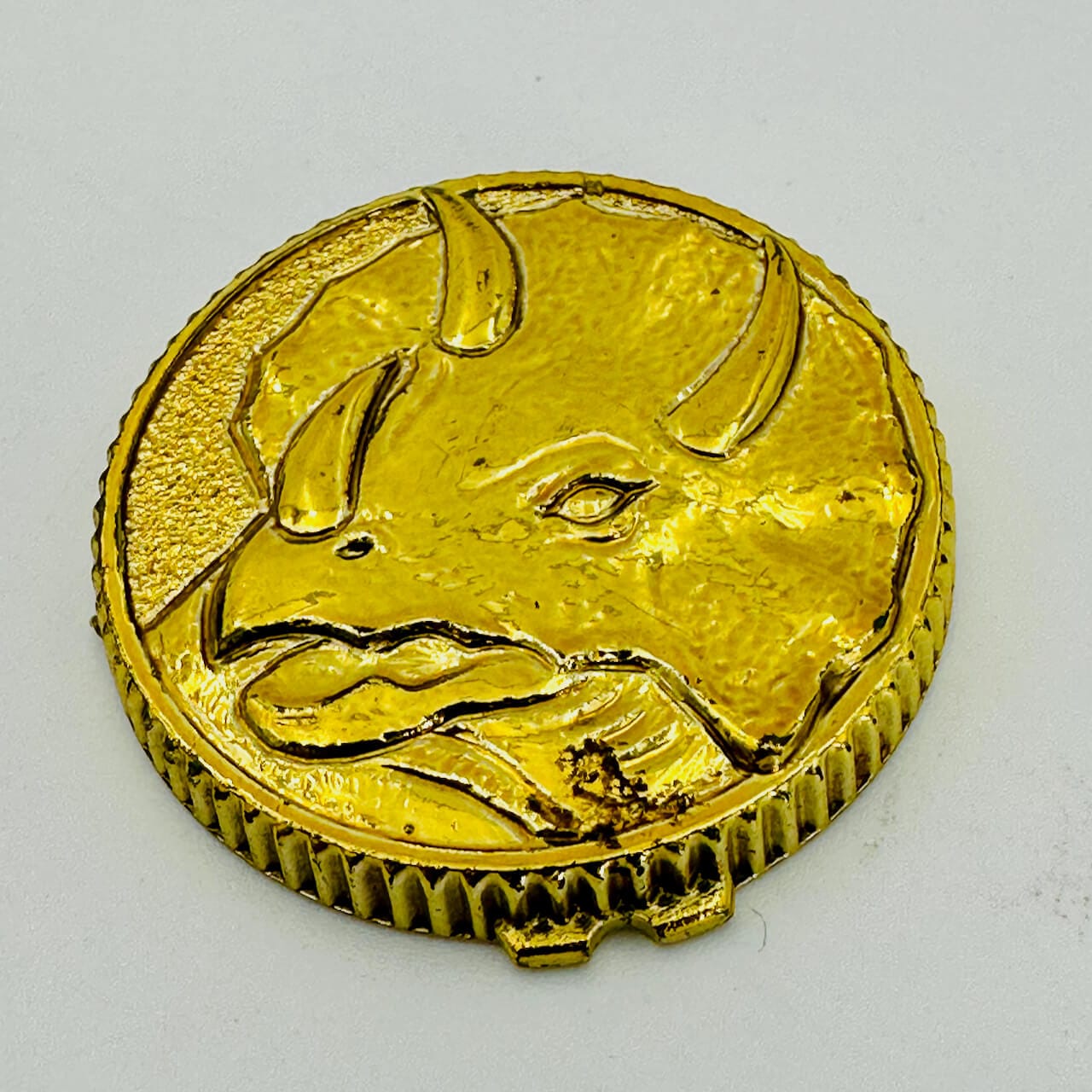 Bandai toy morpher [LOOSE] Zyuranger: DX Dragon Buckler (1991 ver. Missing ZyuMammoth Medal)