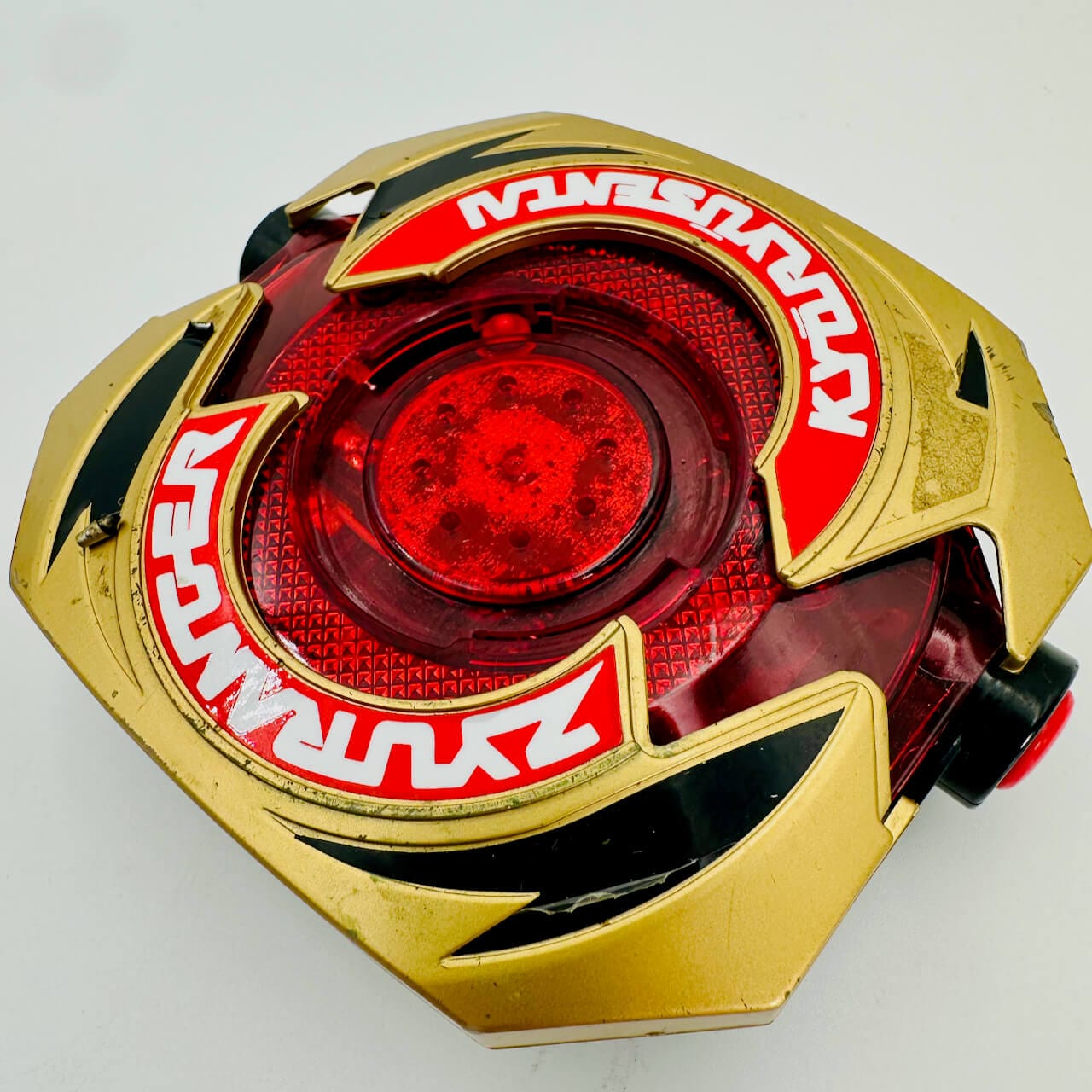 Bandai toy morpher [LOOSE] Zyuranger: DX Dragon Buckler (1991 ver. Missing ZyuMammoth Medal)