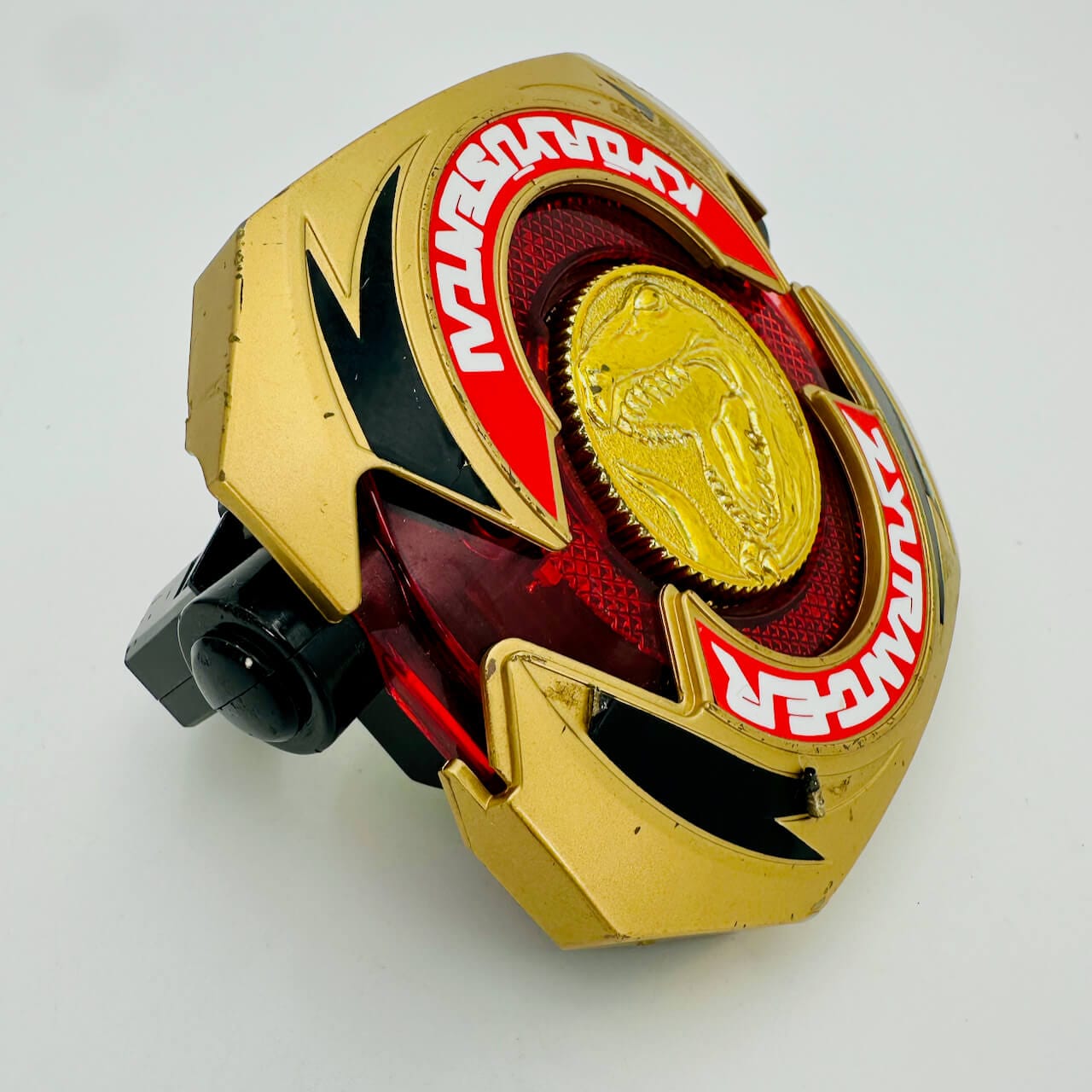 Bandai toy morpher [LOOSE] Zyuranger: DX Dragon Buckler (1991 ver. Missing ZyuMammoth Medal)