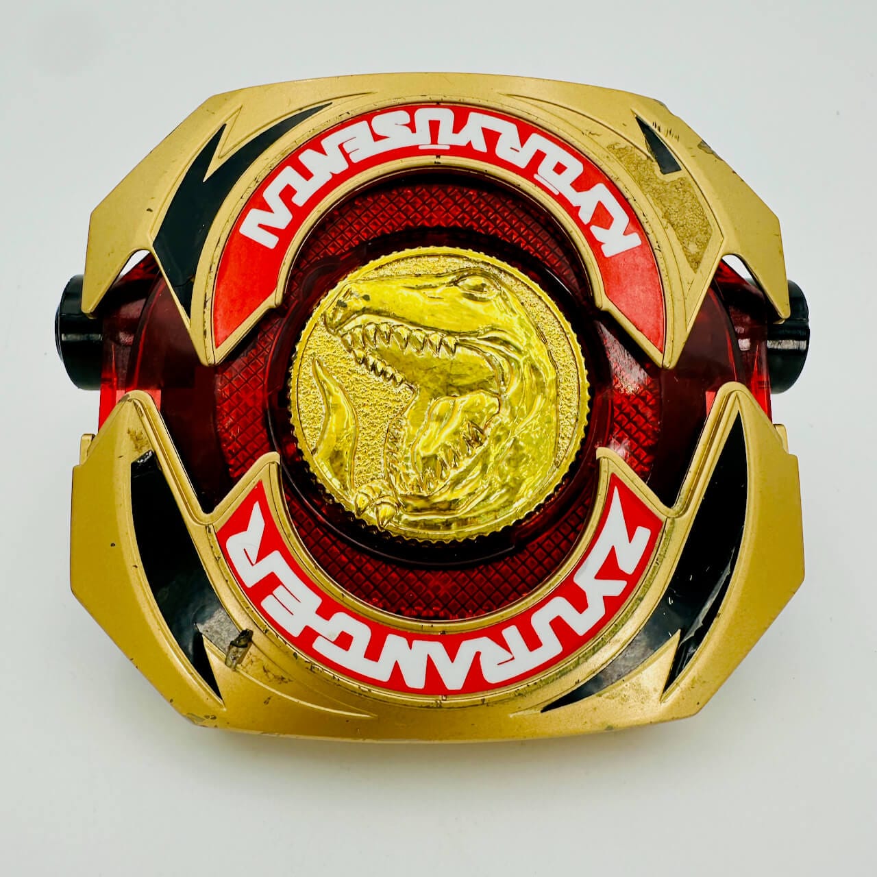 Bandai toy morpher [LOOSE] Zyuranger: DX Dragon Buckler (1991 ver. Missing ZyuMammoth Medal)