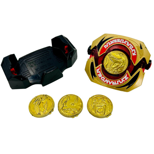 Bandai toy morpher [LOOSE] Zyuranger: DX Dragon Buckler (1991 ver. Missing ZyuMammoth Medal)
