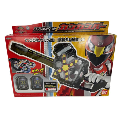 CSTOYS INTERNATIONAL toy weapon [BOXED] Engine Sentai Go-Onger: DX Kankanbar w/ Engine Souls #11 T-Line & #12 K-Line