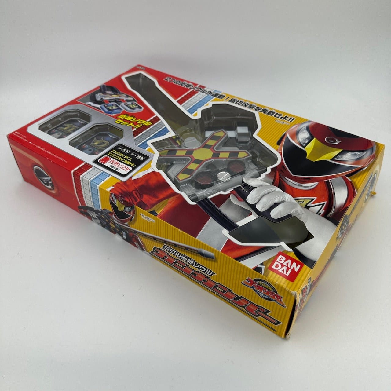 CSTOYS INTERNATIONAL toy weapon [BOXED] Engine Sentai Go-Onger: DX Kankanbar w/ Engine Souls #11 T-Line & #12 K-Line