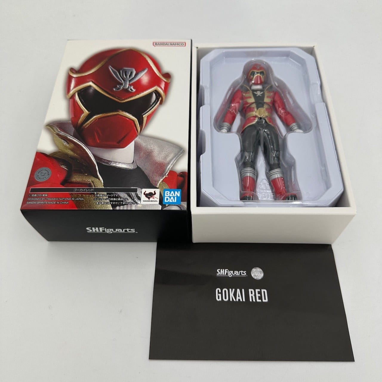 CSTOYS International action figure [BOXED] Kaizoku Sentai Gokaiger: S.H.Figuarts (Shinkocchou Seihou) Gokai Red