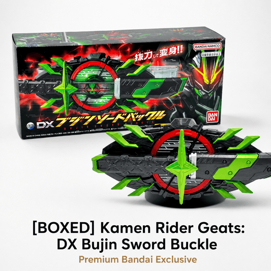 CSTOYS International action figure [BOXED] Kamen Rider Geats: DX Bujin Sword Buckle  -Premium Bandai Exclusive-