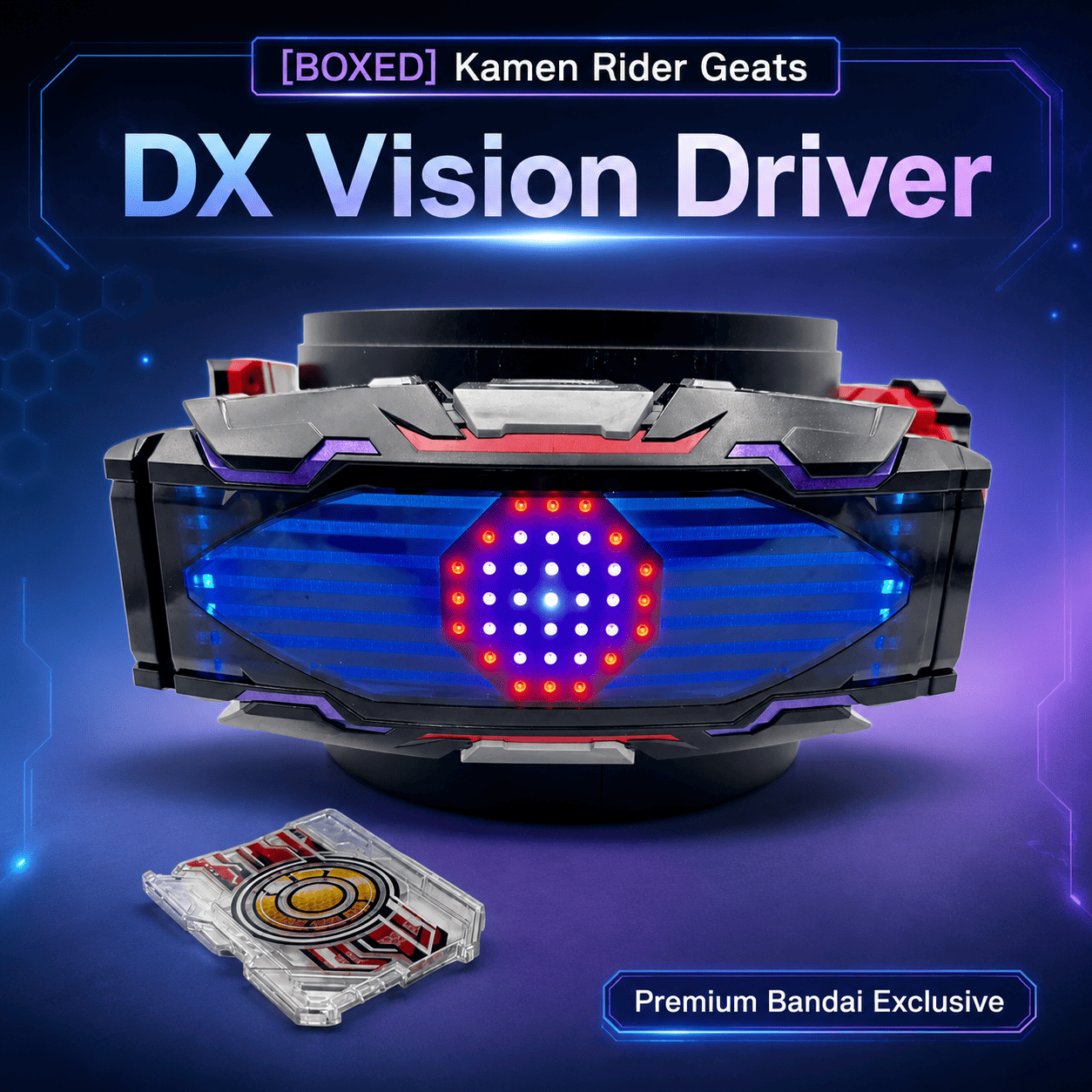 CSTOYS International Toy Belt [BOXED] Kamen Rider Geats: DX Vision Driver