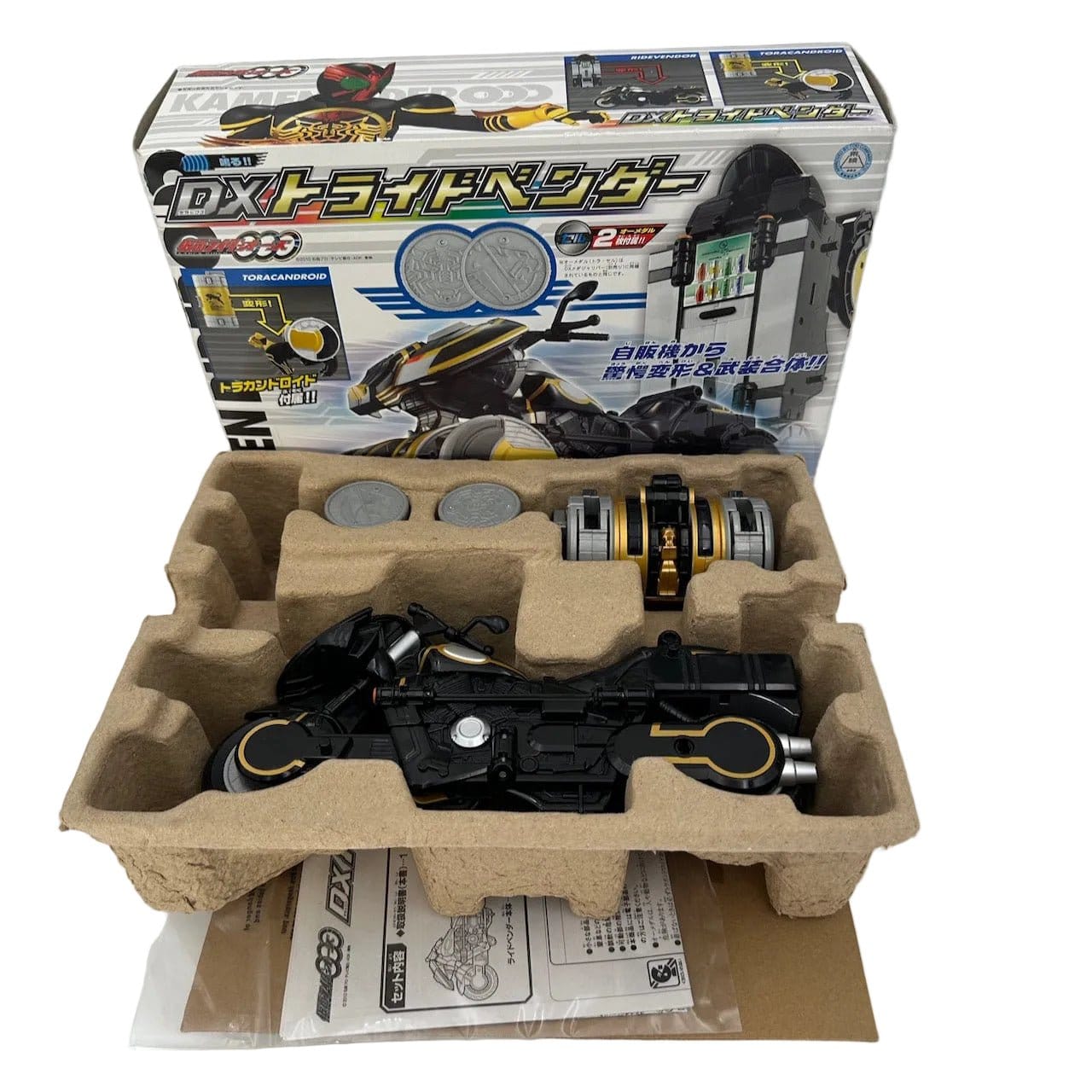CSTOYS International Toy Bike [BOXED] Kamen Rider OOO: DX Toridevendor Ridevendor & Tora Candroid Set