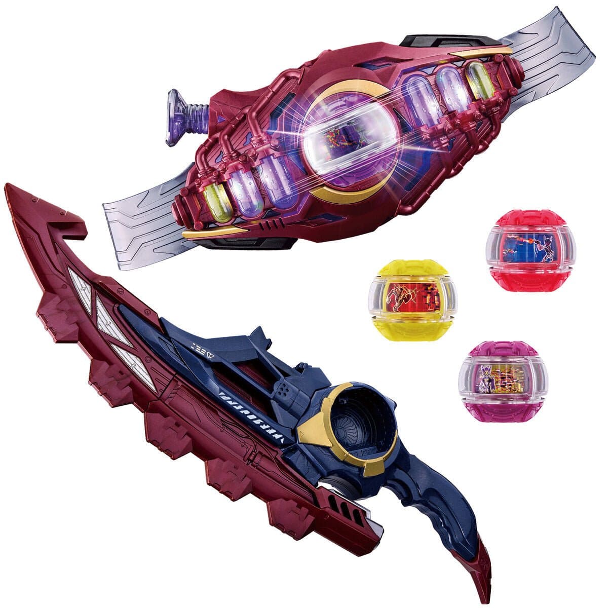 CSTOYS International Sound Toy [BOXED] Kamen Rider ZEZTZ: Henshin Belt DX Lord Invoker & Breakam Breaker Set — Light & Sound Tested