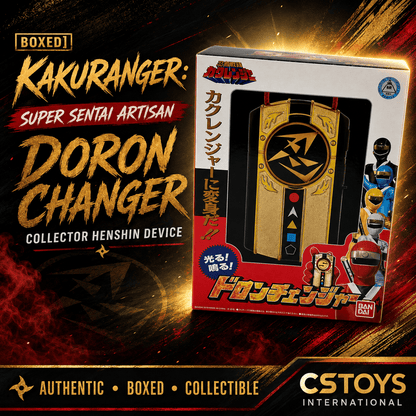 CSTOYS International toy morpher [BOXED] Ninja Sentai Kakuranger: Super Sentai Artisan Doron Changer