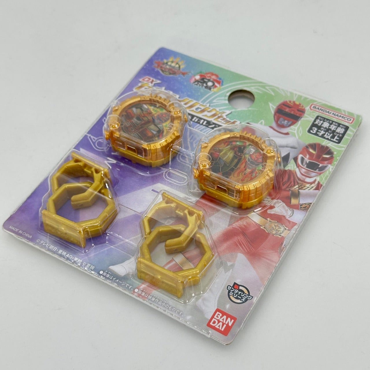CSTOYS International action fegure [BOXED] No.1 Sentai Gozyuger: DX Sentai Ring Set — Gingaman & Gaoranger