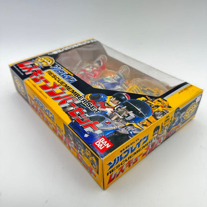 CSTOYS International Toy Robot [BOXED] Super Rescue Solbrain: Rescue Member Vinyl Figure Set