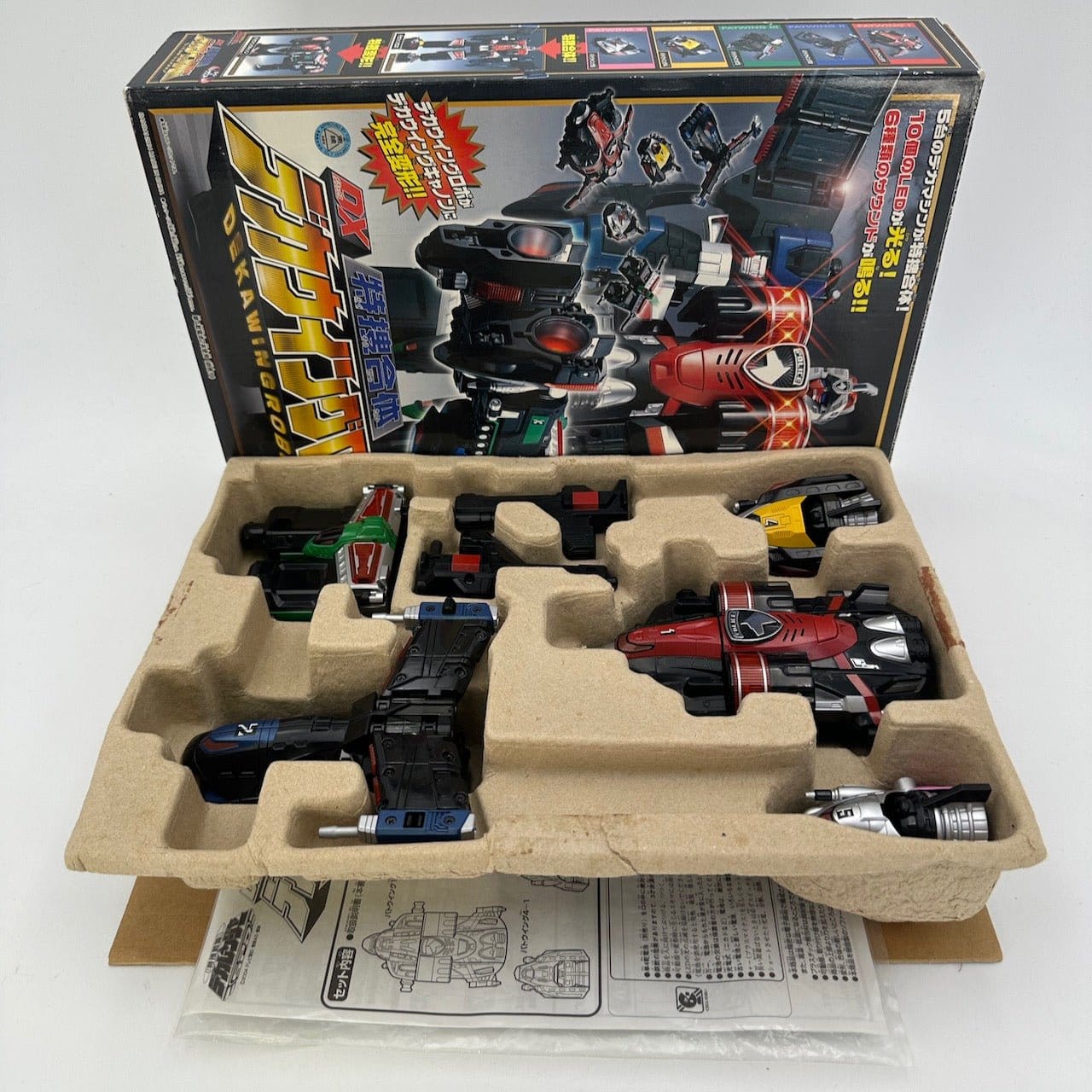 CSTOYS International megazord [BOXED] Tokusou Sentai Dekaranger: DX Dekawing Robo — Complete / Light & Sound Tested