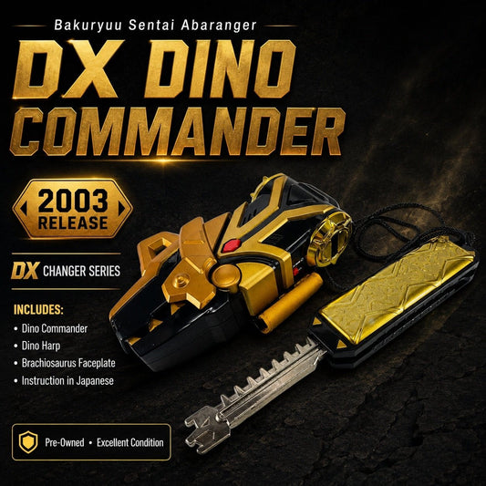CSTOYS International toy brace [LOOSE] Bakuryuu Sentai Abaranger: Dino Harp & Dino Commander