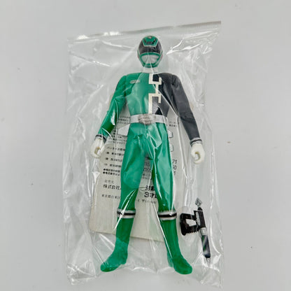 CSTOYS International toy gun [LOOSE] Dekaranger: Deka Red, Blue, Green, Yellow & Pink Soft Vinyl Figure Set with Weapons & Cards