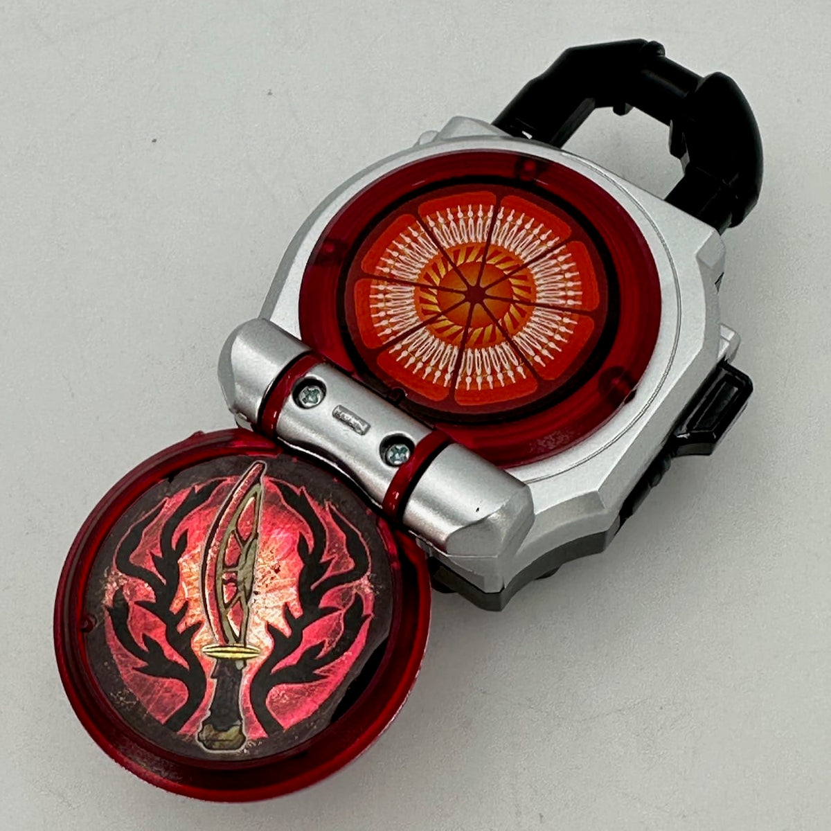 CSTOYS INTERNATIONAL capsule toy [LOOSE] Kamen Rider Gaim: Capsule Toy Gaim Lock Seed LS-07 Blood Orange -Metallic Color Ver.-