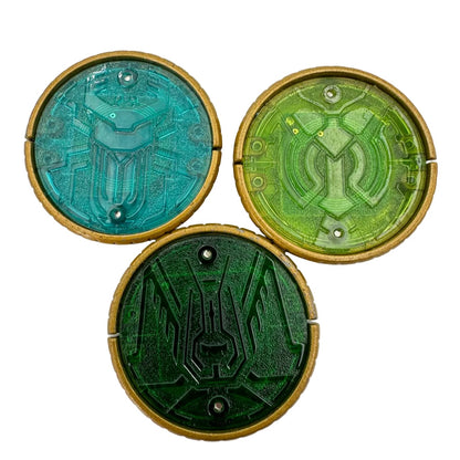 CSTOYS International OOO medal [LOOSE] Kamen Rider OOO: Capsule Toy Gatakiriba Combo Core Medal Set