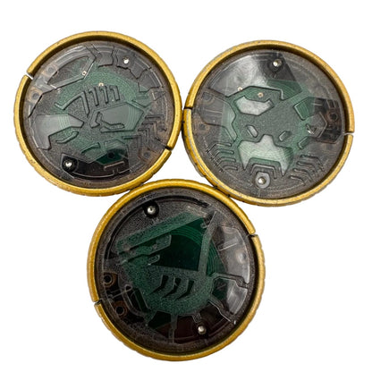 CSTOYS International OOO medal [LOOSE] Kamen Rider OOO: Capsule Toy Sasori, Ebi, Kani Combo Core Medal Set