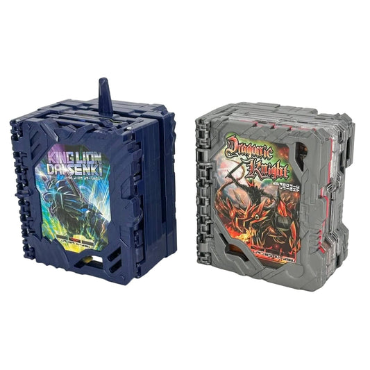 CSTOYS International Toy Sound Book [LOOSE] Kamen Rider Saber: DX Dragonic Knight & King Lion Daisenki Wonder Ride Book Set