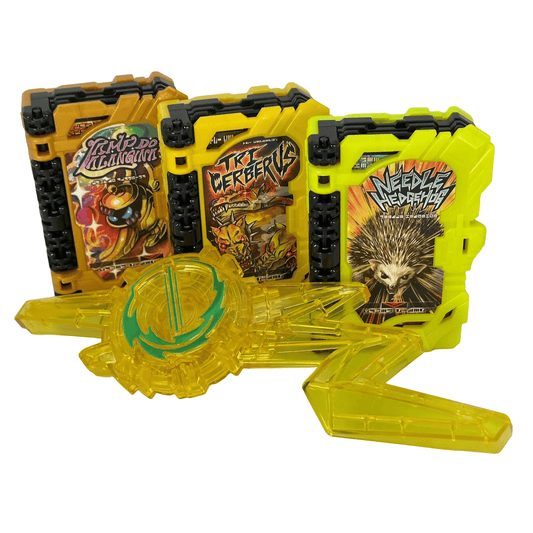 CSTOYS International Toy Sound Book [LOOSE] Kamen Rider Saber: DX Raimeiken Ikazuchi Emblem & Three DX Wonder Ride Book Combo