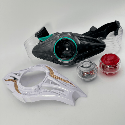 CSTOYS International toy belt [LOOSE] Kamen Rider Zeztz: DX Henshin Belt Zeztz Driver & DX Knight Invoker Buckle Set