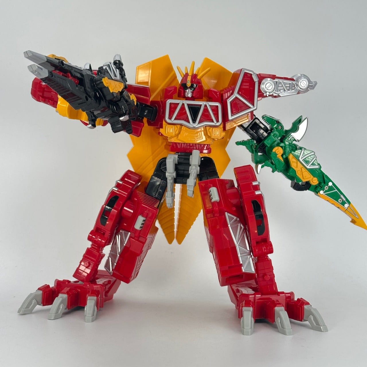 CSTOYS International action fegure [LOOSE] Kyoryuger: DX Kyoryuzin Full Action Ver. with DX Western Combo & Kung Fu Combo Set