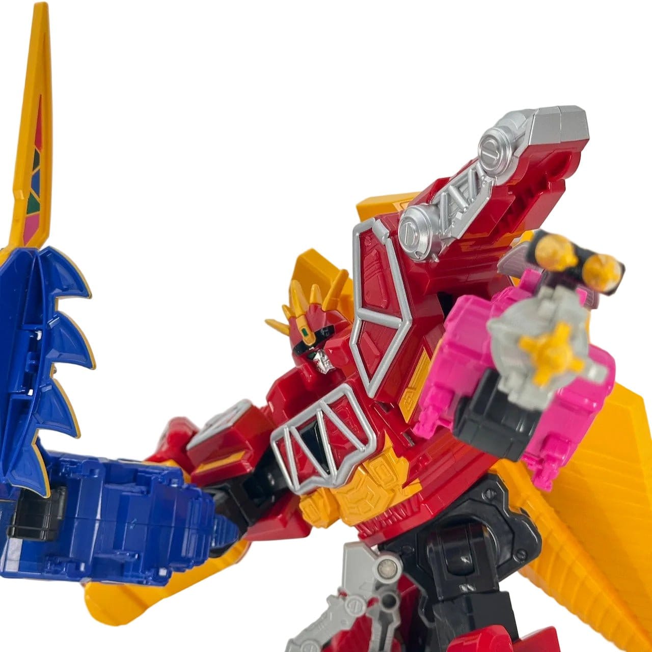 CSTOYS International action fegure [LOOSE] Kyoryuger: DX Kyoryuzin Full Action Ver. with DX Western Combo & Kung Fu Combo Set