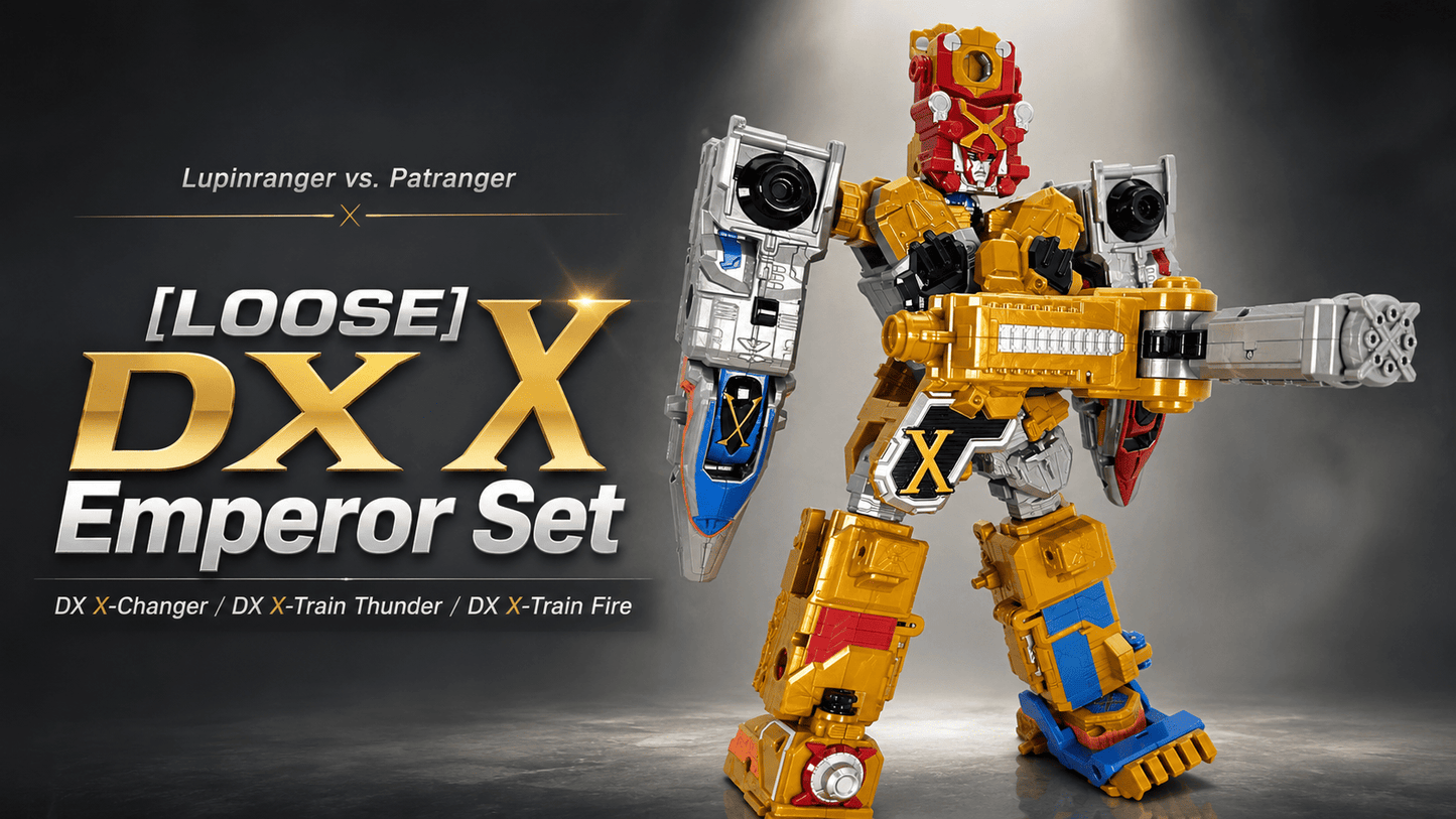 CSTOYS International vs vehicle [LOOSE] Lupinranger vs. Patranger: VS Vehicle Series DX X Emperor Set