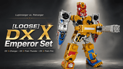 CSTOYS International vs vehicle [LOOSE] Lupinranger vs. Patranger: VS Vehicle Series DX X Emperor Set