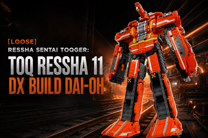 CSTOYS International Toy Robot [LOOSE] Ressha Sentai ToQger: ToQ Ressha 11 DX Build Dai-Oh