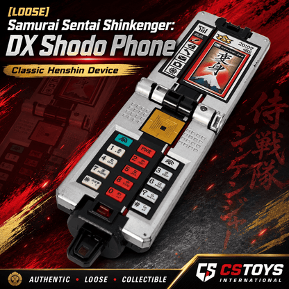 CSTOYS International Toy Phone [LOOSE] Samurai Sentai Shinkenger: DX Shodo Phone