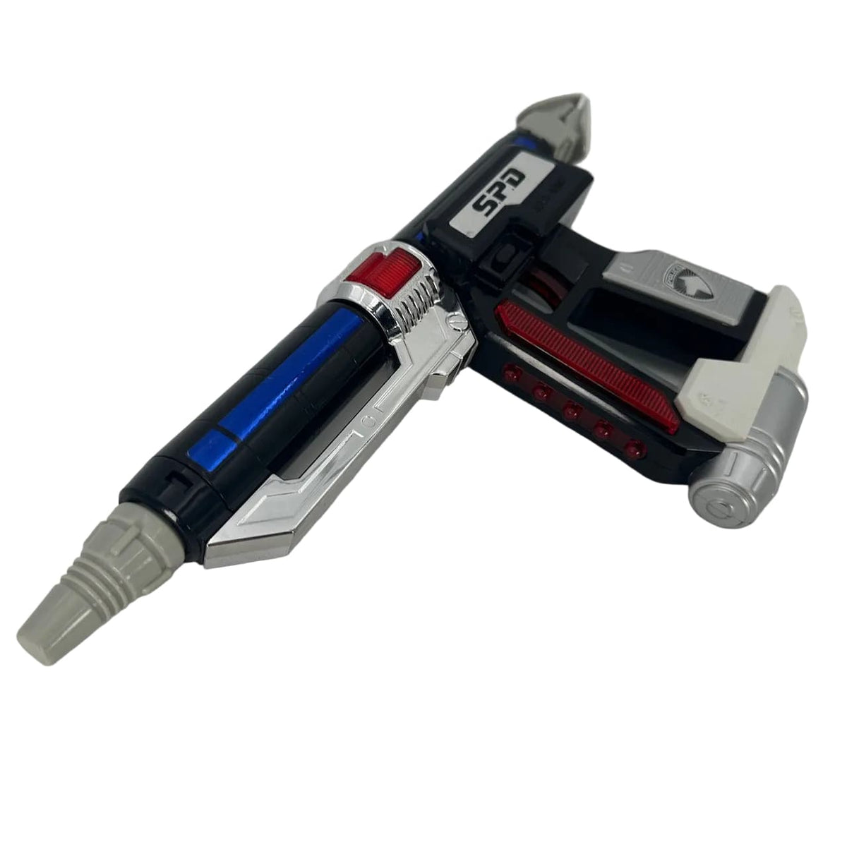 CSTOYS International toy weapon [LOOSE] Tokusou Sentai Dekaranger:  D-Arms Blue & Base Unit from D-Arms Set
